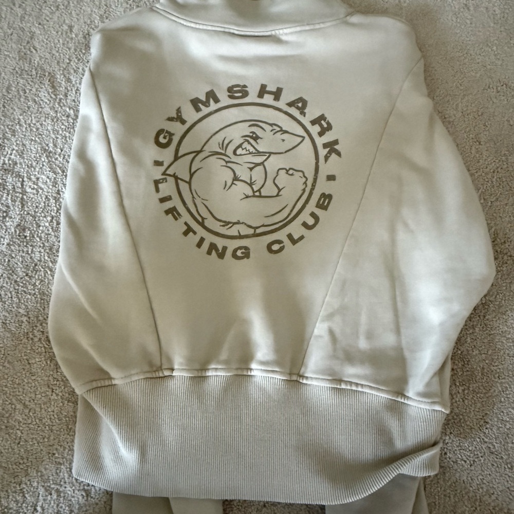 Gymshark Cream Hoodie
